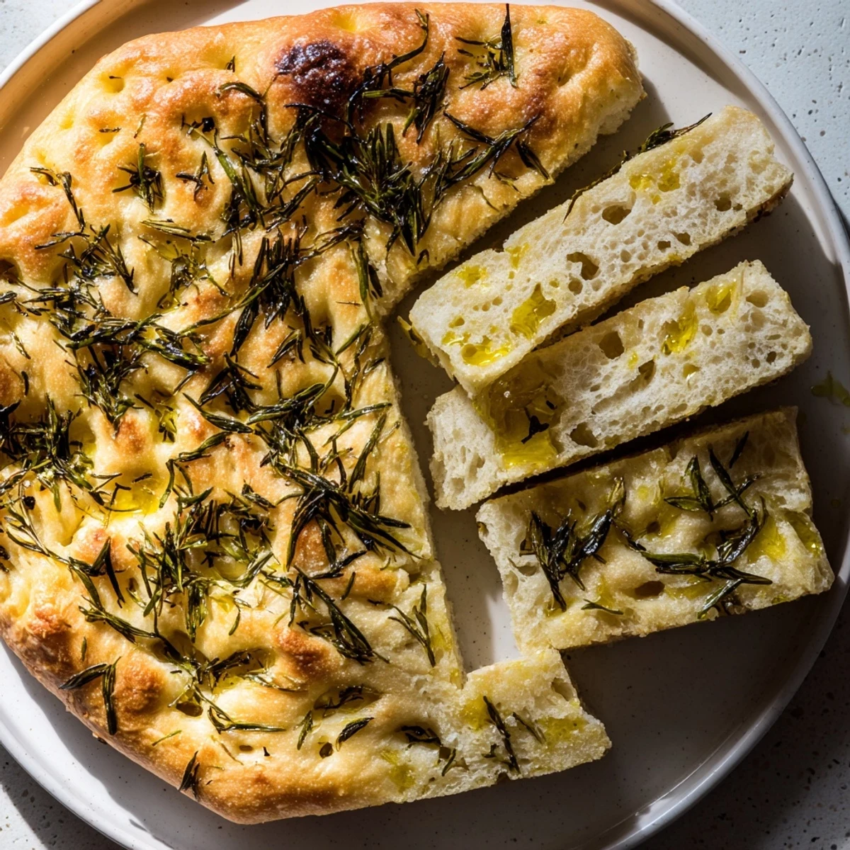 Simple Homemade Focaccia Bread