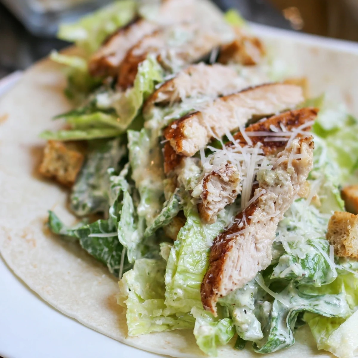 A close-up view shows the hearty filling bulging from the tortilla, ready to be enjoyed as a quick 30-minute meal.