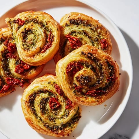 Savory Sun-Dried Tomato Palmiers