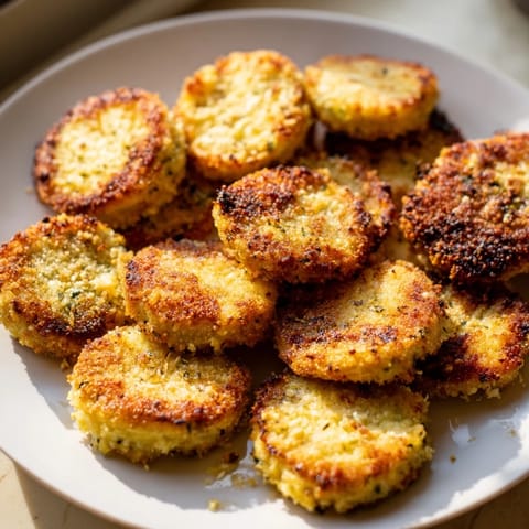 Crispy Baked Zucchini Rounds