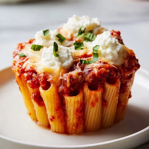 Baked Ziti Cups