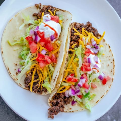 Crispy Smash Tacos