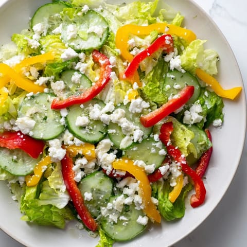 Bella Hadid Salad Feta Lemon