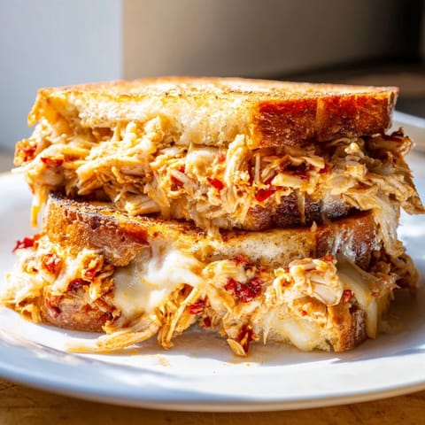 Chili Honey Chicken Grilled Cheese