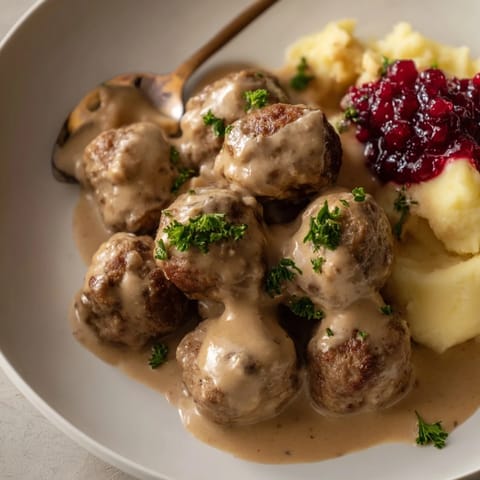 Swedish Meatballs Cream Sauce