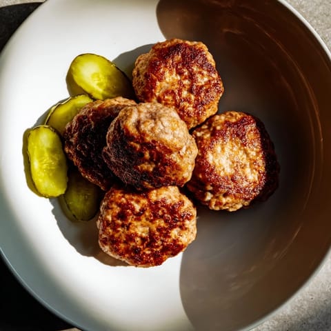 Classic Danish Pork Meatballs