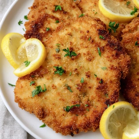 German schnitzel cutlet classic