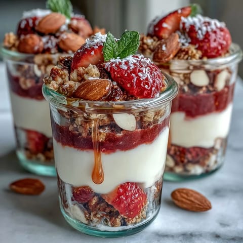 Galentines Brunch Strawberry Yogurt