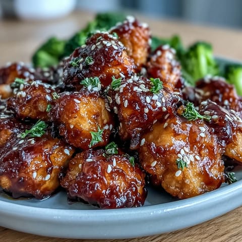 Honey Garlic Chicken Bites
