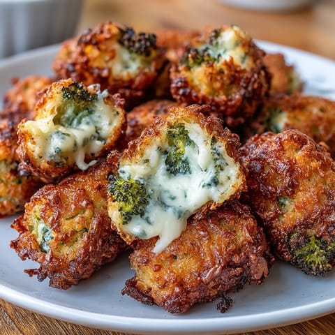Air Fryer Broccoli Cheddar