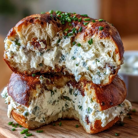 Garlic Herb Protein Bagels