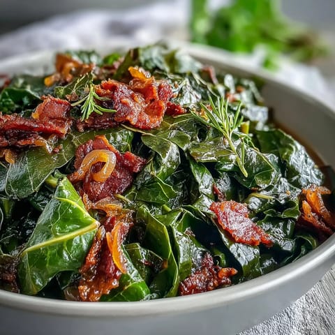 Soul Food Collard Greens Smoked