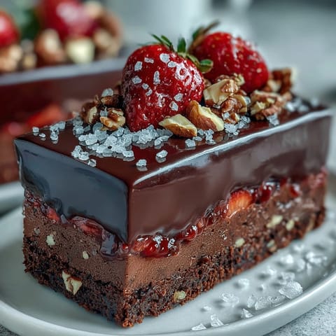 Dubai Chocolate Strawberry Bark