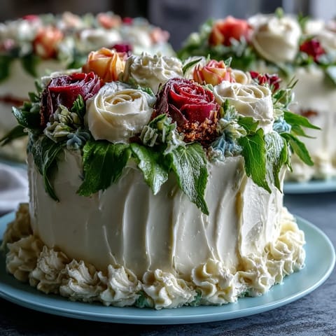 Graduation sheet cake with buttercream roses, a festive dessert with smooth vanilla base and vibrant piped floral decorations.