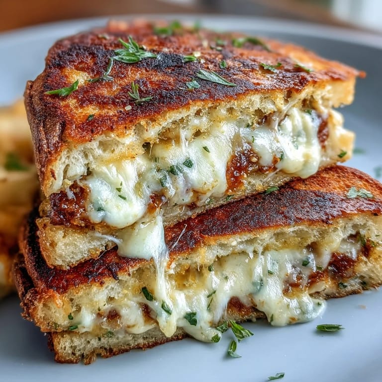 Warm naan filled with melted mozzarella, garlic, and parsley, grilled to golden perfection in nutty brown butter.