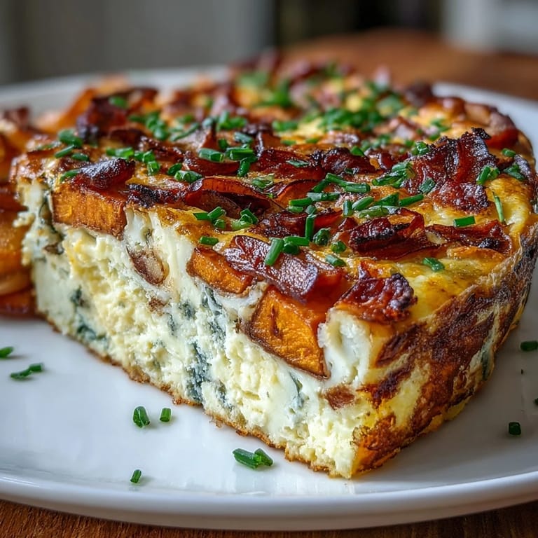 Golden baked frittata loaded with tender zucchini, juicy tomatoes, and Parmesan, ideal for weight loss and vegetarian diets.  