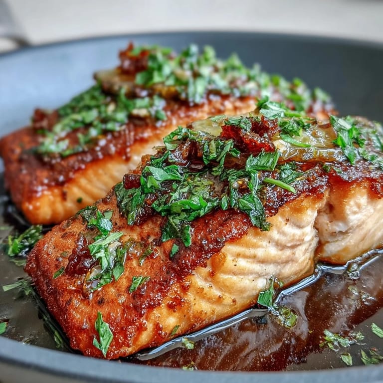 A colorful, nutritious sheet pan dinner featuring salmon, green beans, and potatoes, seasoned with lemon and herbs for a satisfying family meal.