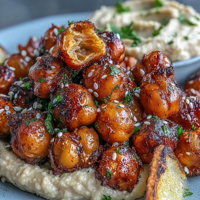 Summertime meal perfection with a bowl of colorful, grilled vegetables and crunchy chickpeas.