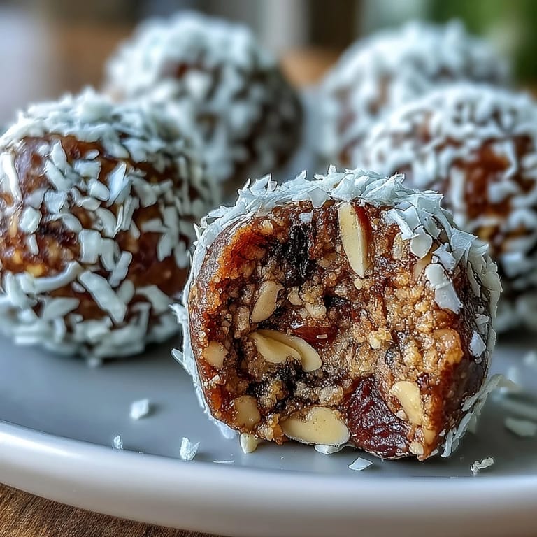 Perfect no-bake Carrot Cake Bliss Balls ready for a healthy snack treat.